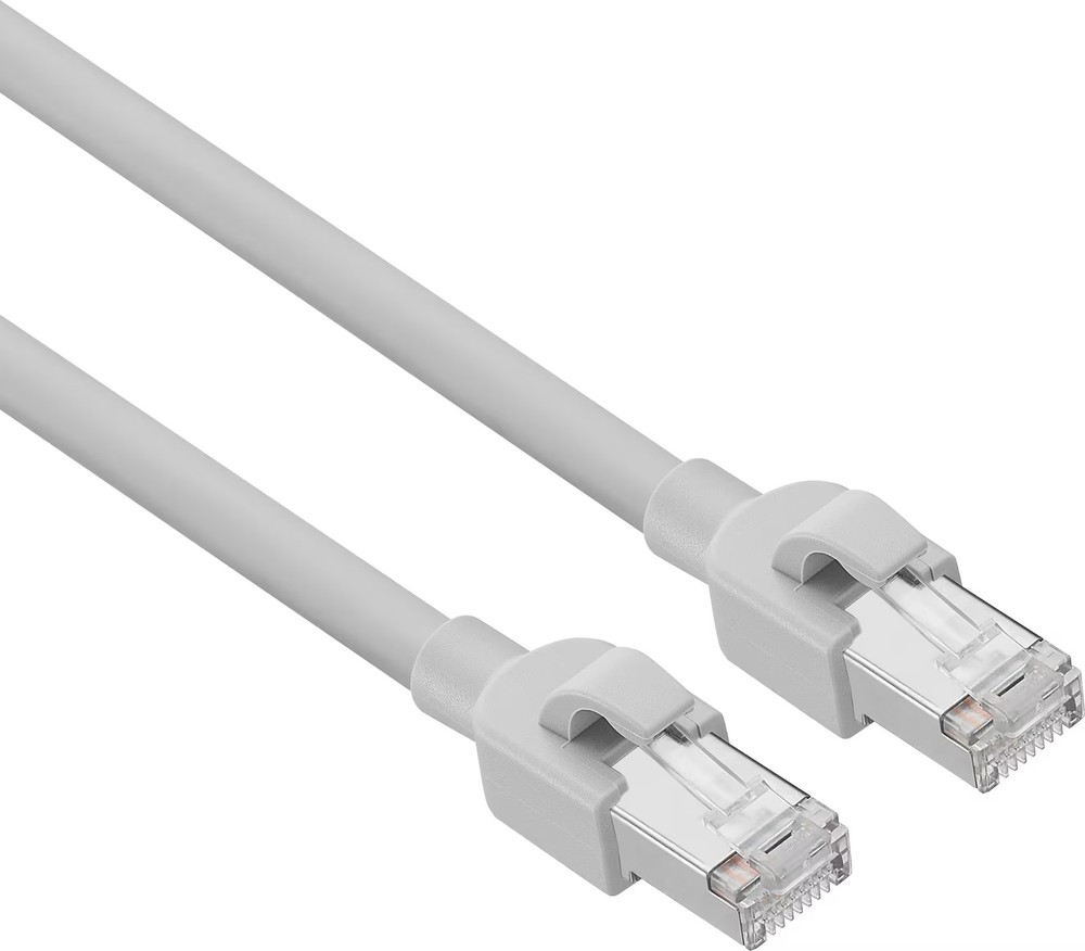 Insignia- 50 ft. Cat 6A Ethernet Cable - Gray