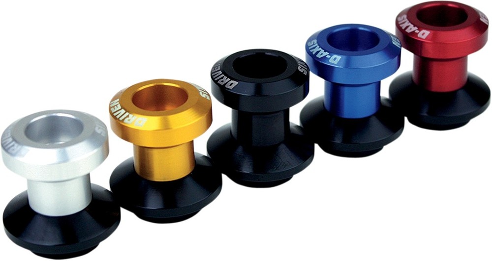 Driven D-Axis Spools 10mm Black/Blue DXS-10.1 BL