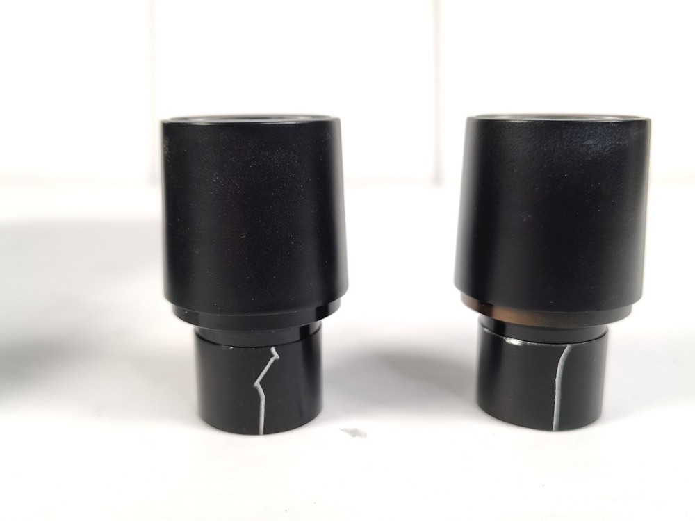 AmScope Trinocular Microscope Head with (2) 10X/18 Eyepieces - Black