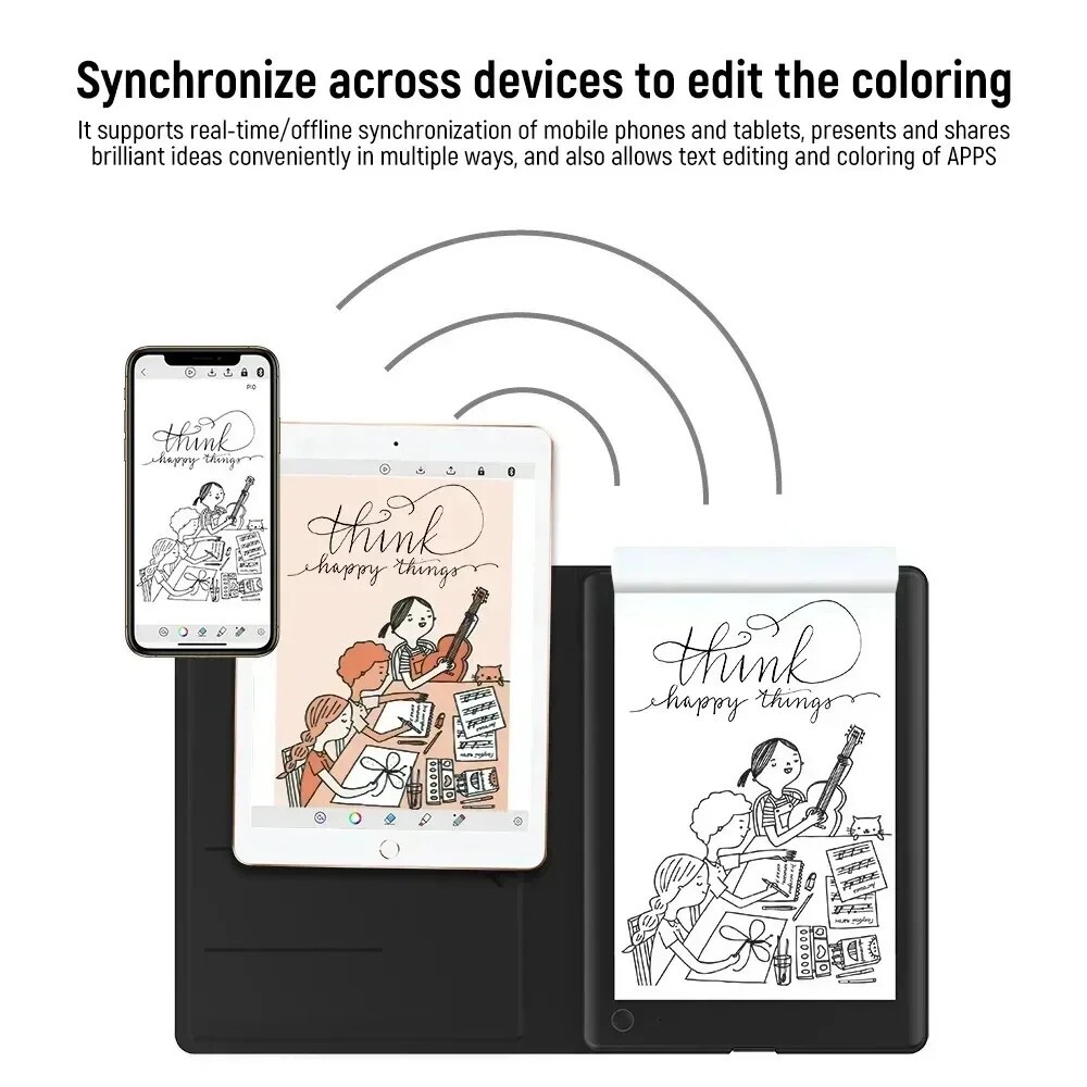 ROYOLE Bluetooth Digital Writing Smart Notepad Notebook