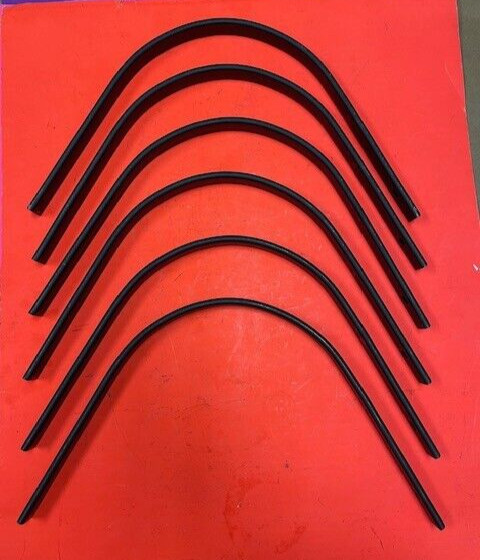 Set of 6 Landscape Rock Rake Spring Tines 1 Bolt Hole 10454