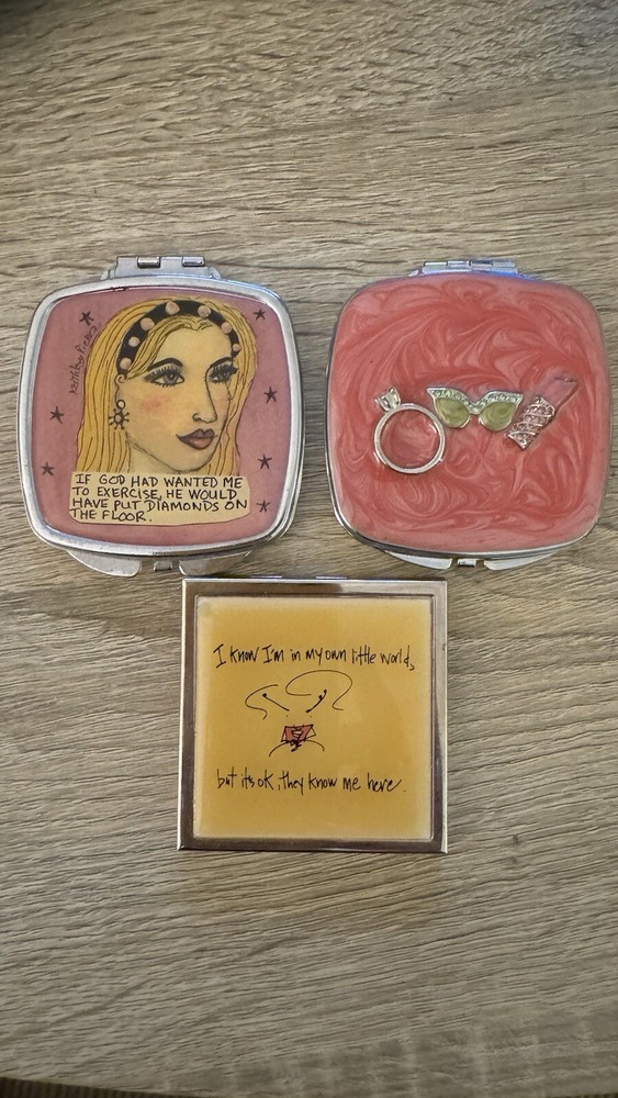 (3) 21st Century 2 Mirror Compacts
