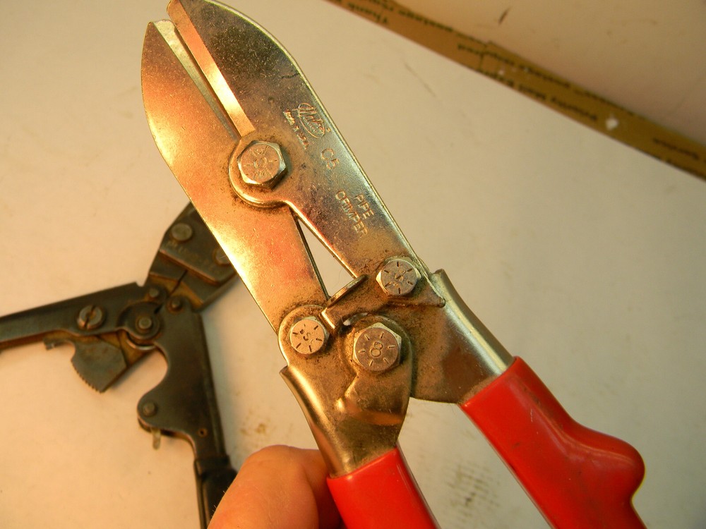 Plumb Pex & Malco C5 Crimping Pliers; plumbing, pipe fitting