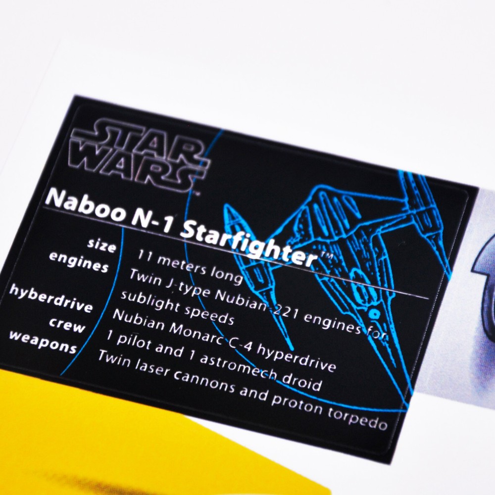 Replacement sticker for set 10026 Precut sticker