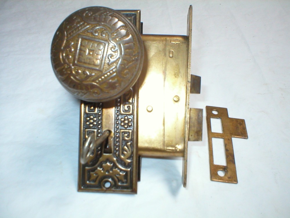 Antique Victorian Era Door Hardware