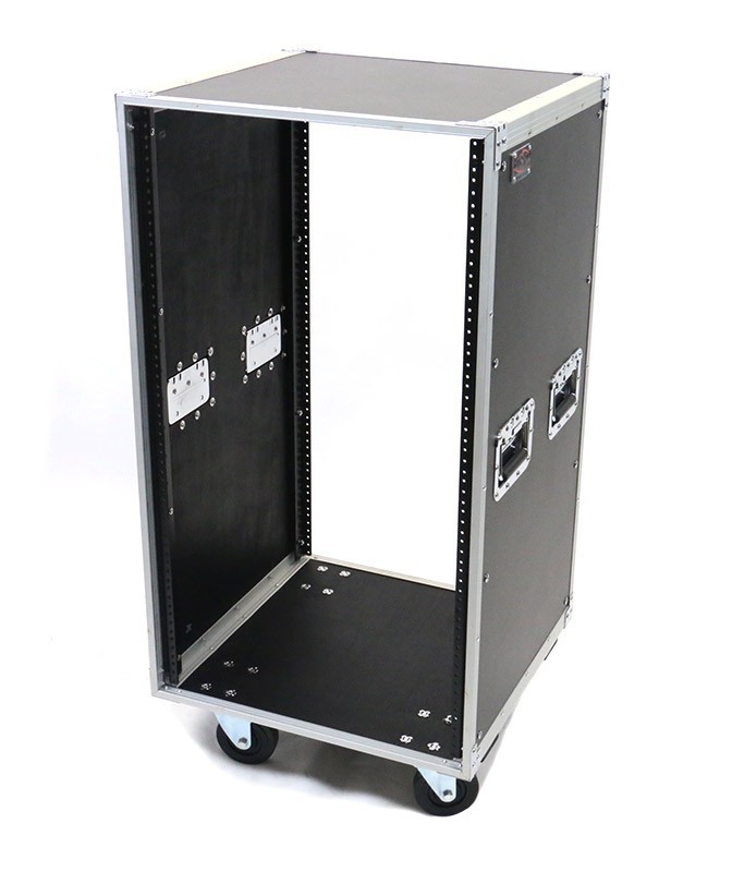 OSP 16 Space Rack Deluxe ATA Studio Rack Case w/Wheels KD16U