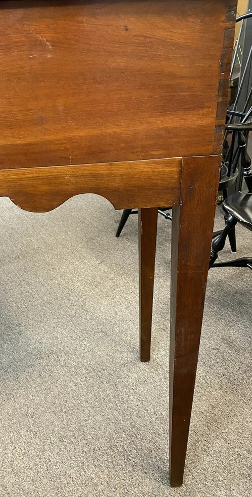 Early 19th c Dovetailed Walnut Standing Desk