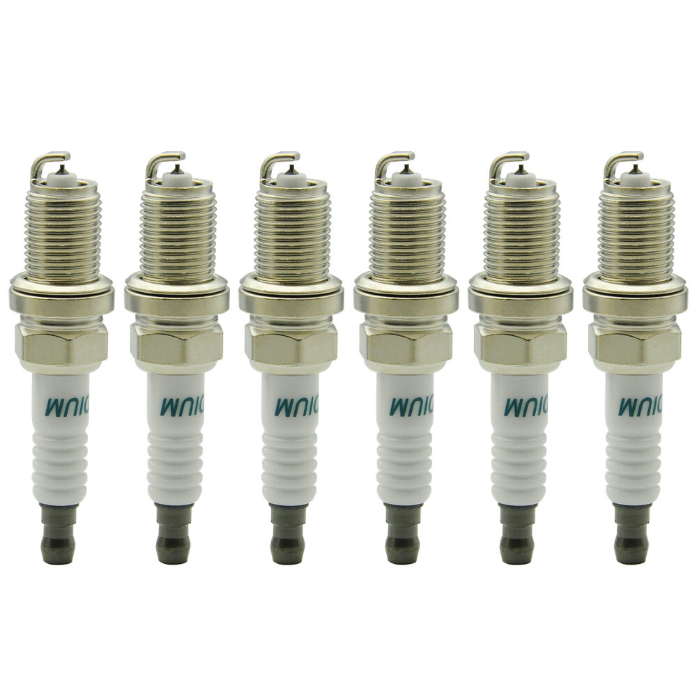 6 Pack Ignition Coil & Iridium Spark Plug For Hyundai Santa Fe Kia Sorento UF546