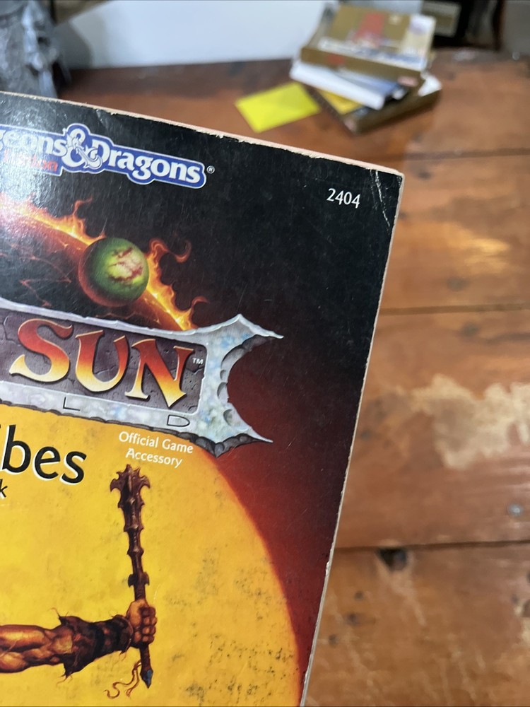 Advanced Dungeons and Dragons Second Edition: Dark Sun - Slave Tribes Book.