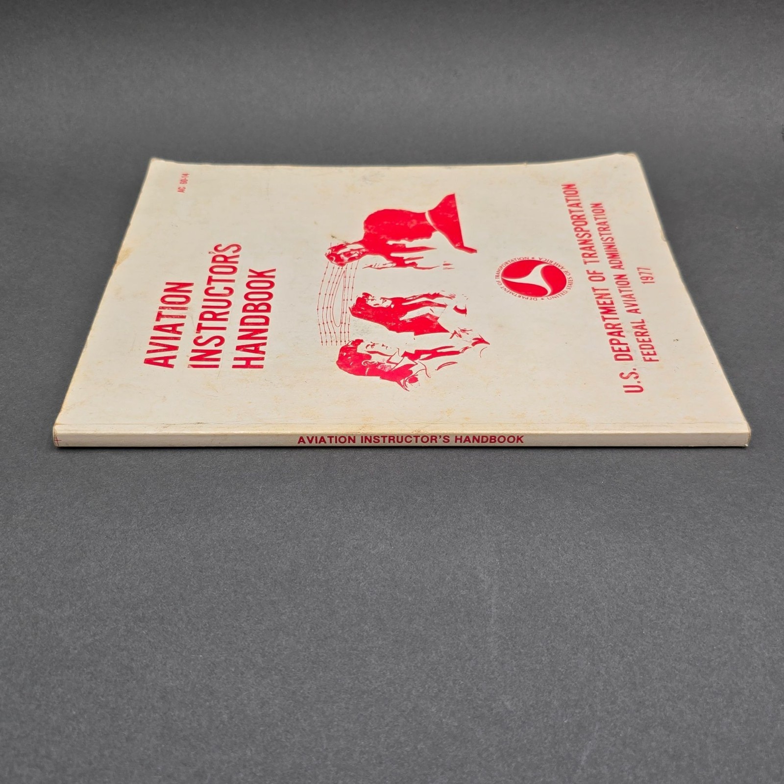 1977 Aviation Instructor’s Handbook FAA AC 60-14 Vintage ASA Reprint