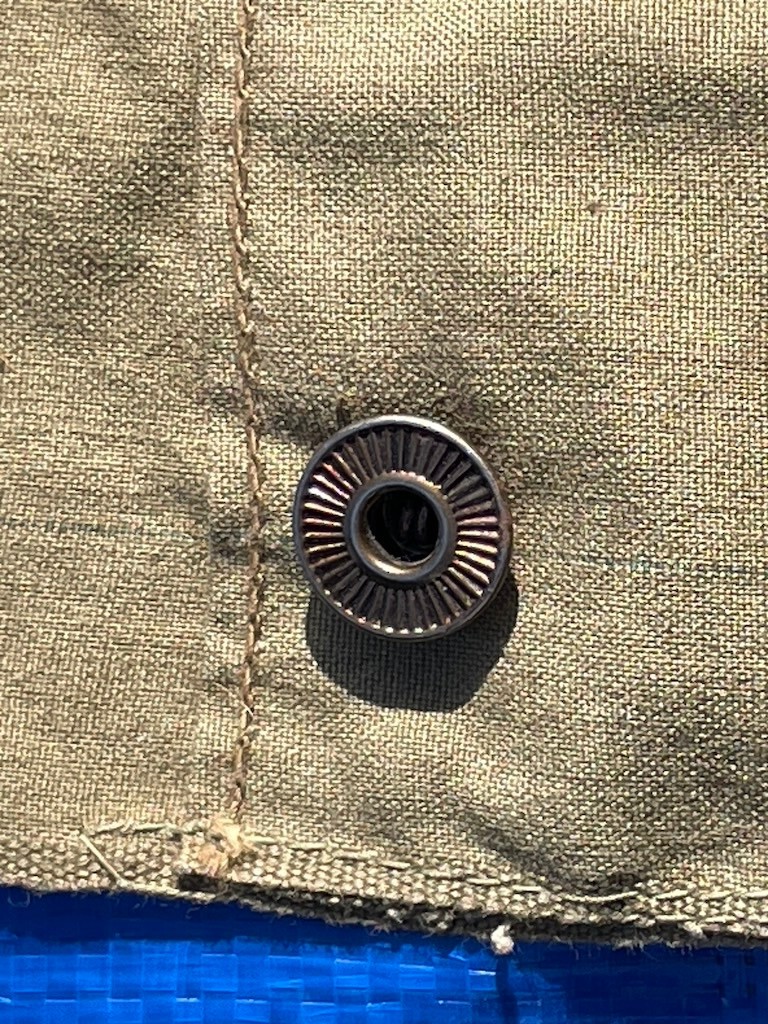 Original M1910 US Military Shelter Half EARLY RARE WW1 Doughboy Pre WW2 Tent Pup