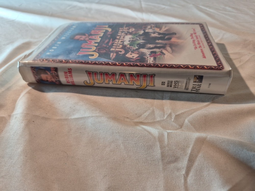 Jumanji (VHS, 1996, Closed Captioned) Clamshell