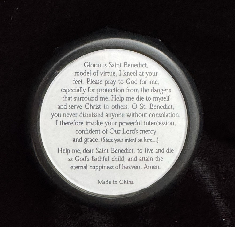 St Benedict Model Of Virtue Rosary Box By Autom