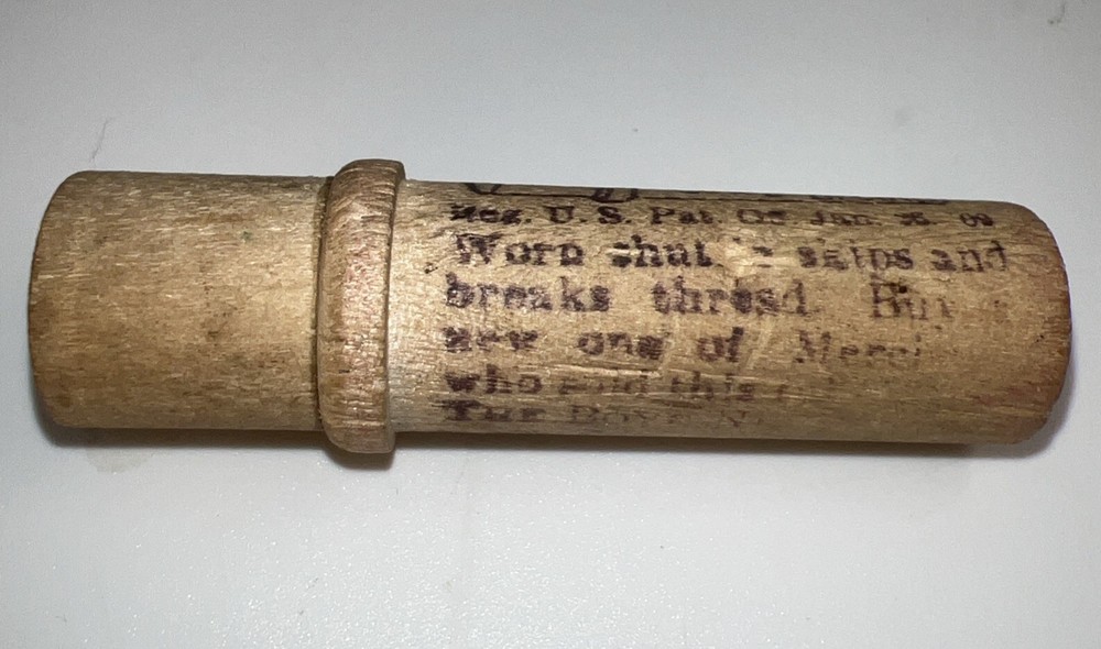 Antique Boye Needle Storage Tube Size 8 Empty
