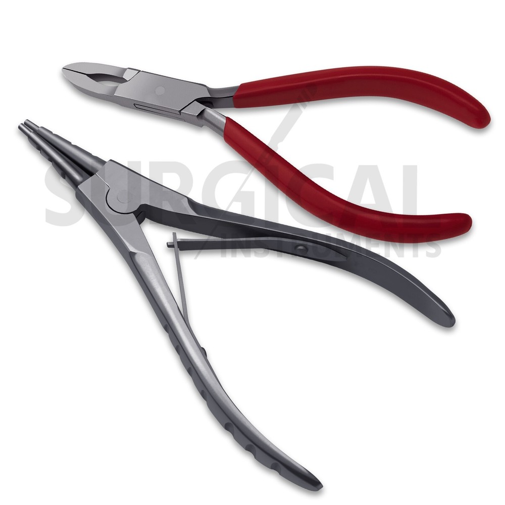 RING OPENING & CLOSING PLIERS - BODY PIERCING TOOLS