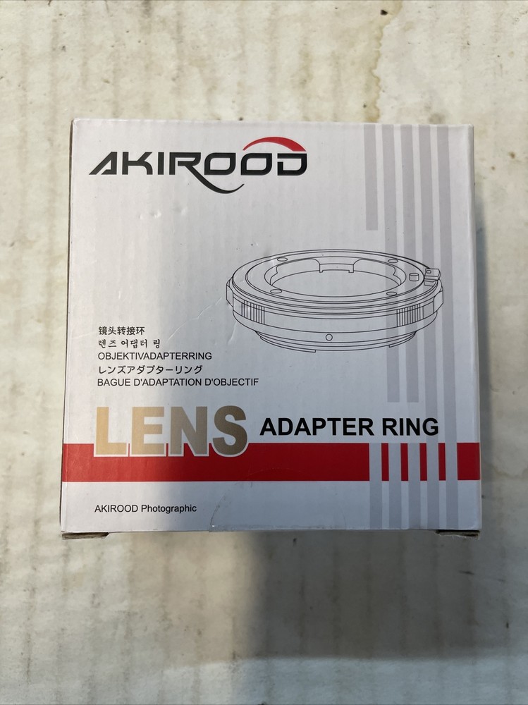 Akirood lens adapter ring LM-E-S. 45.