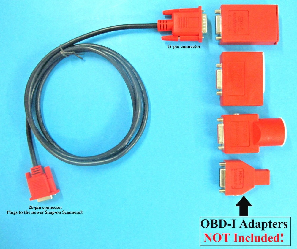Replacement DA-5 Data Cable Convertor Connects OBD1 Adapters to Snap-on scanners