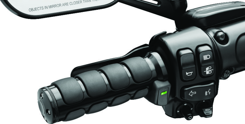 Kuryakyn 6473 Heated ISO-Grips Black
