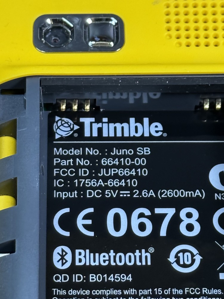 Trimble JUNO SB Outdoor GPS Mapping Data Collector Ships Fast!!!