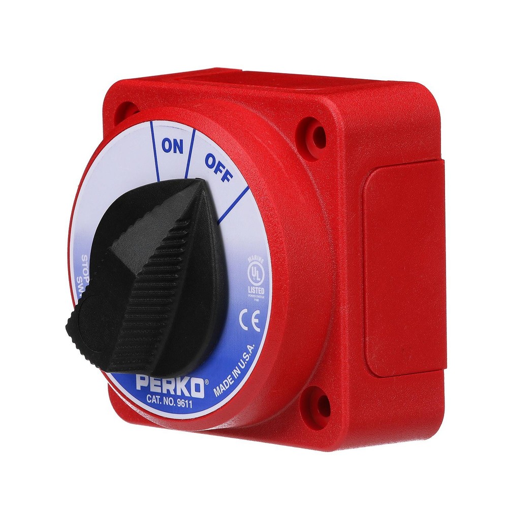 Seachoice 11561 Battery Select Switch, Compact, Disconnect Isolator Cutoff
