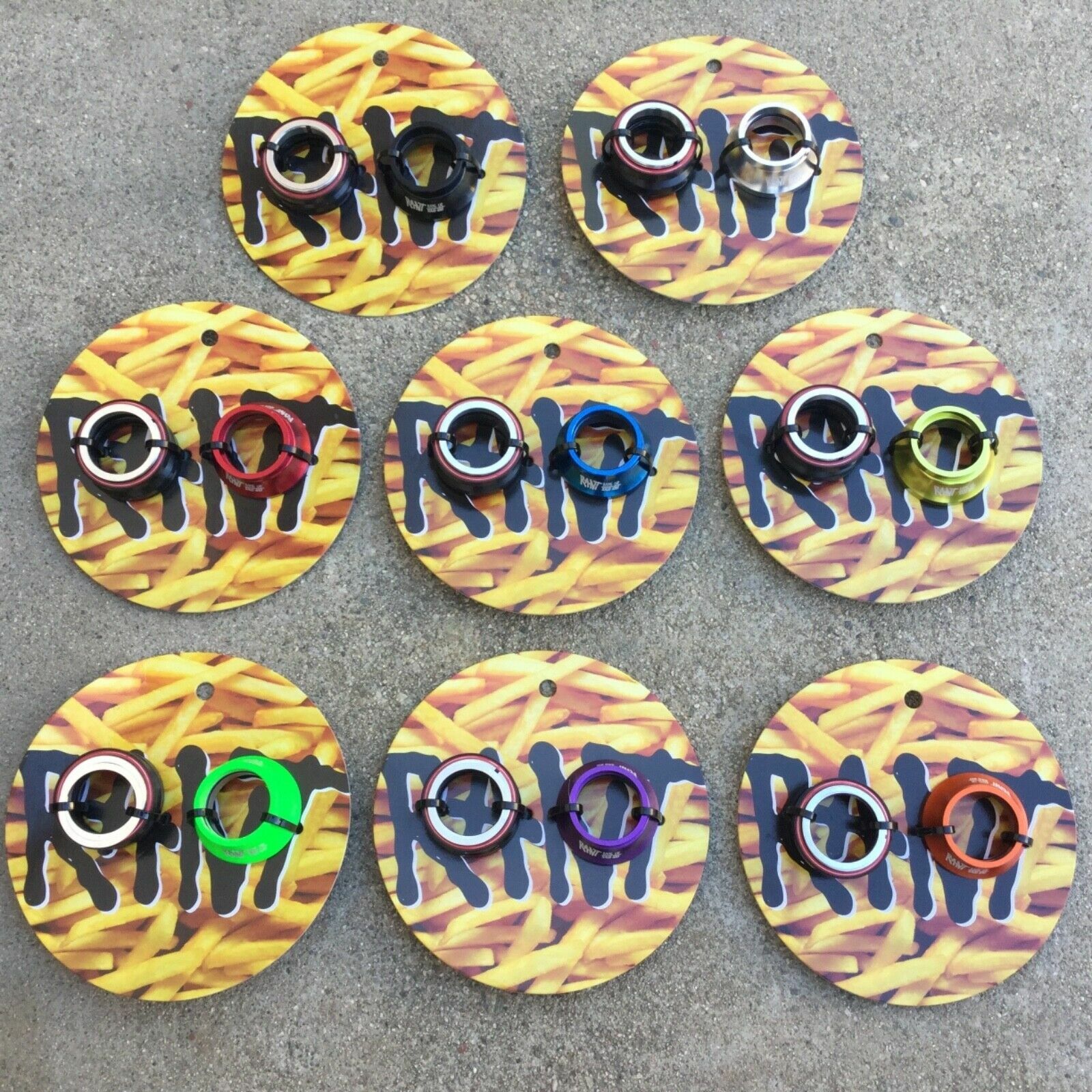 RANT BANGIN INTEGRATED HEADSET 1 1/8 BK BMXBIKE HEADSETS FIT CULT SUNDAY KINK