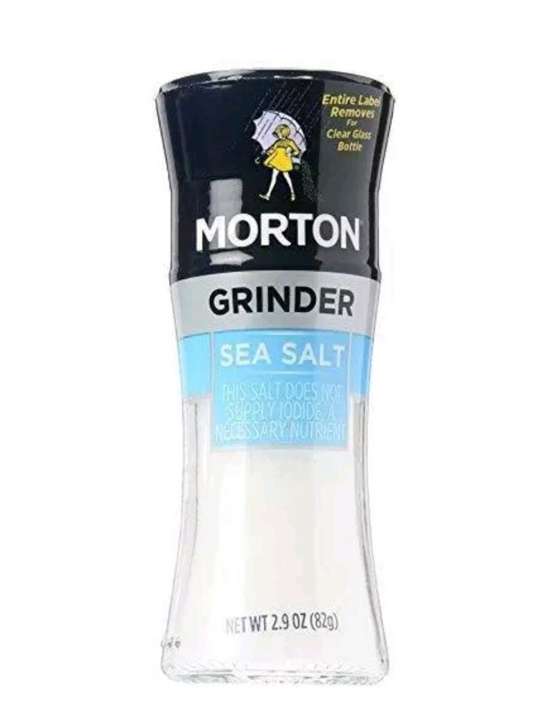 Morton Sea Salt grinder 2.9 oz