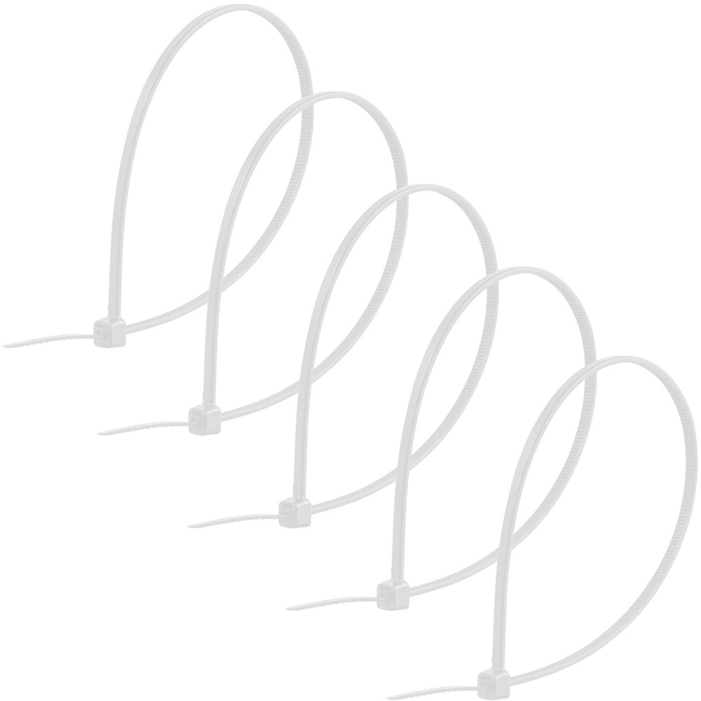 50300 Plastic Cable Ties 8 Inch Clear
