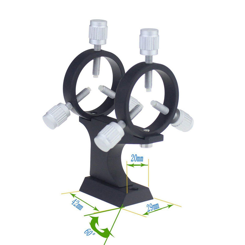 Aluminum Adjustable Laser Pointer Finder Scope Bracket for Astronomical Telescop