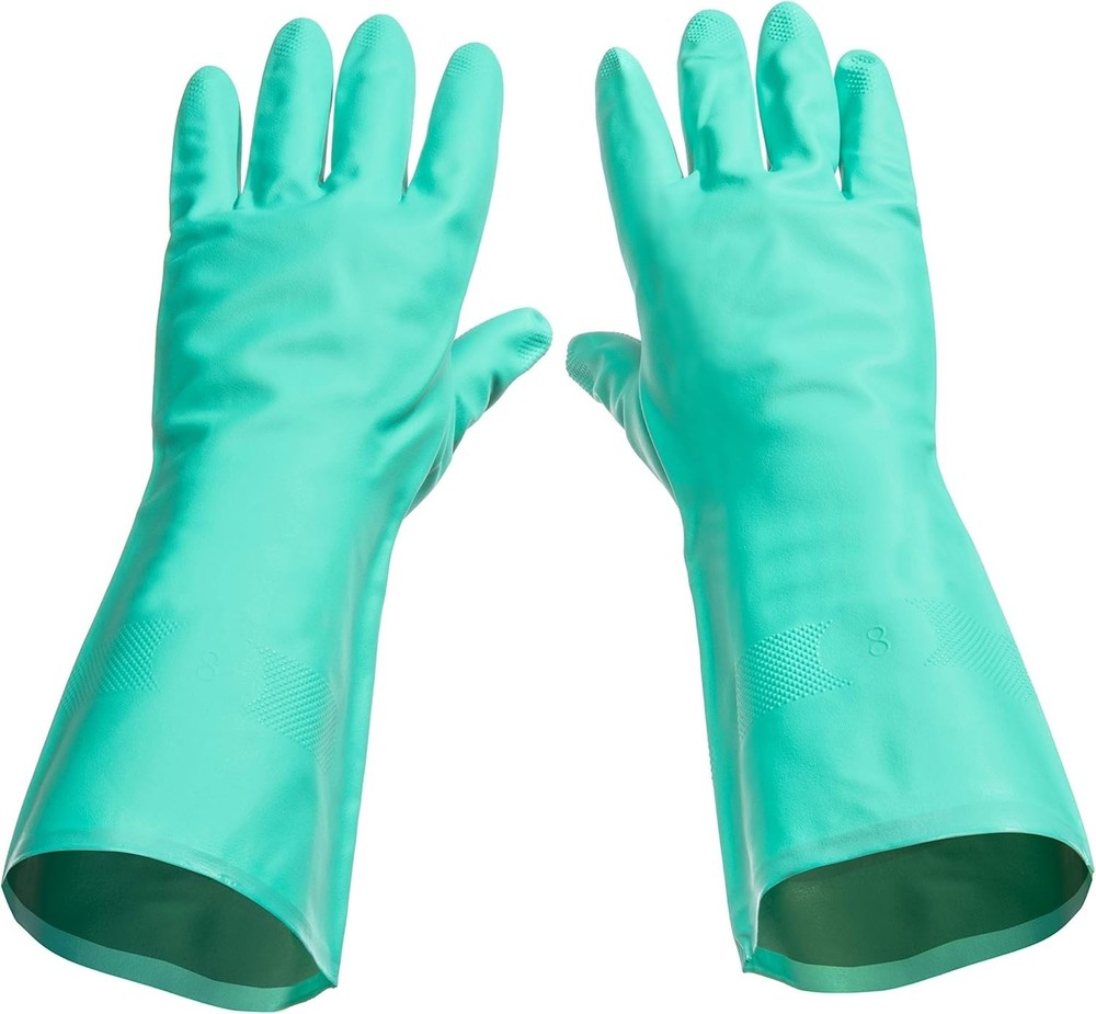 Extra Large Reusable Nitrile Gloves - Chemical Resistant & Comfortable Fit