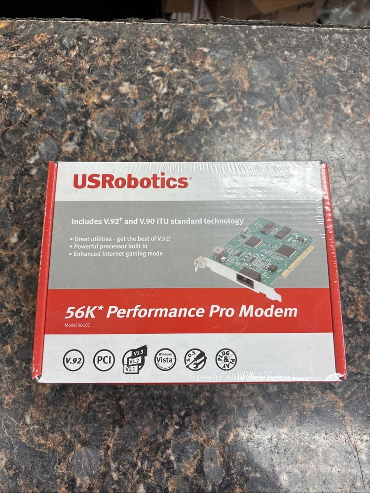 New US Robotics USR5610C Model 5610C Pro Modem Card