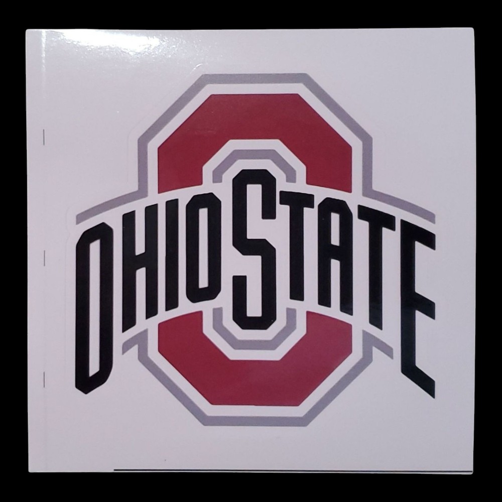 Vintage Ohio state Buckeyes Decal Sticker. 3"x3"