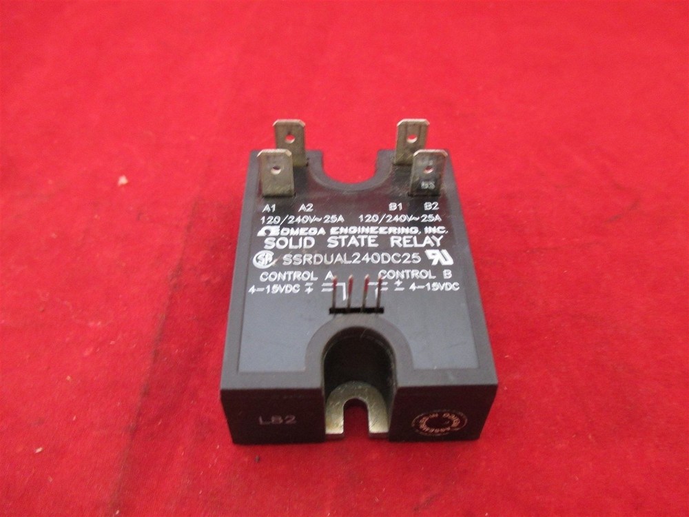 Omega  SSRDUAL240DC25 Solid State Relay