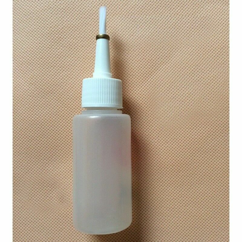 1pc Soldering Liquid Flux Plastic Bottle w/ Brush Multi Function Clear 50mL Hot
