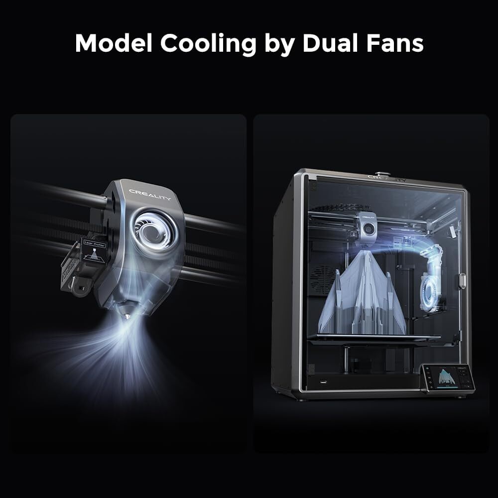 Creality K1 Max 3D Printer Smart AI Function 600mm/s Printing Speed Auto Level