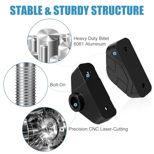 UTV Aluminum Dump Bed Hinge Kit Compatible with 2016-2025 Can-Am Defender