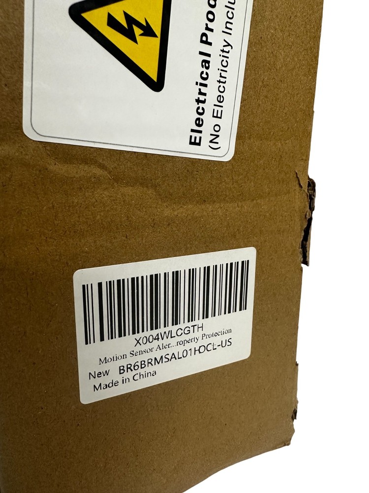 Motion-Activated Plug-In Security Strobe Light with PIR Sensor