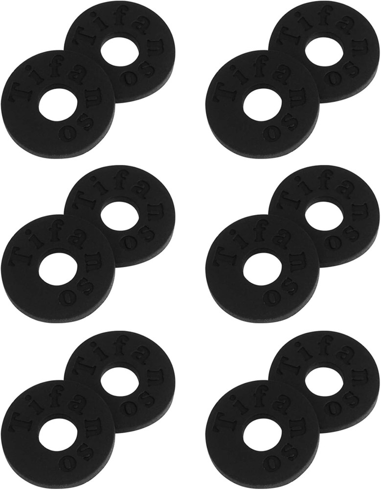 6 Pairs Guitar Strap Locks, Premium Strap Blocks, Guitar Protector Black