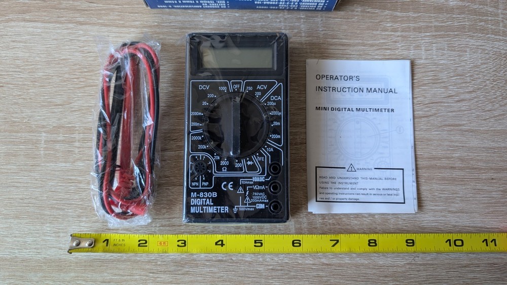 Homier HDC Digital Multi Meter – AC/DC Current Tester