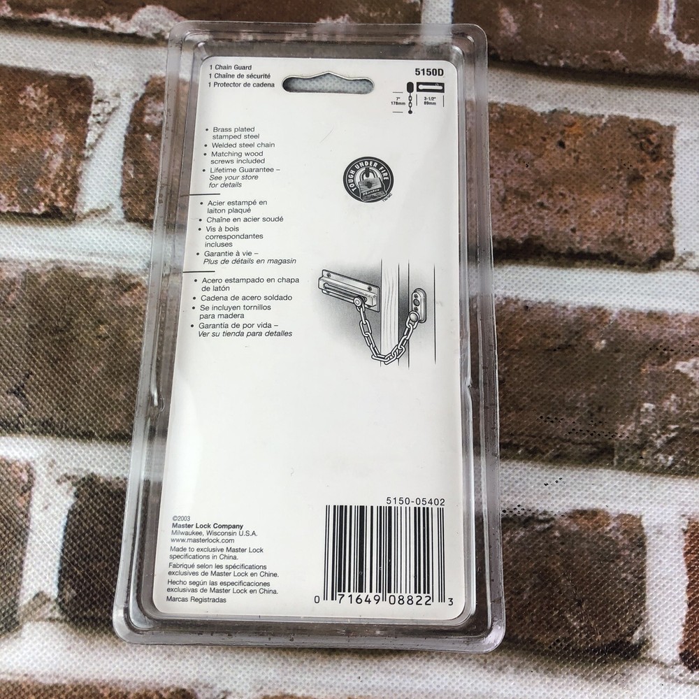 MASTER LOCK 5150D DOOR CHAIN LOCK