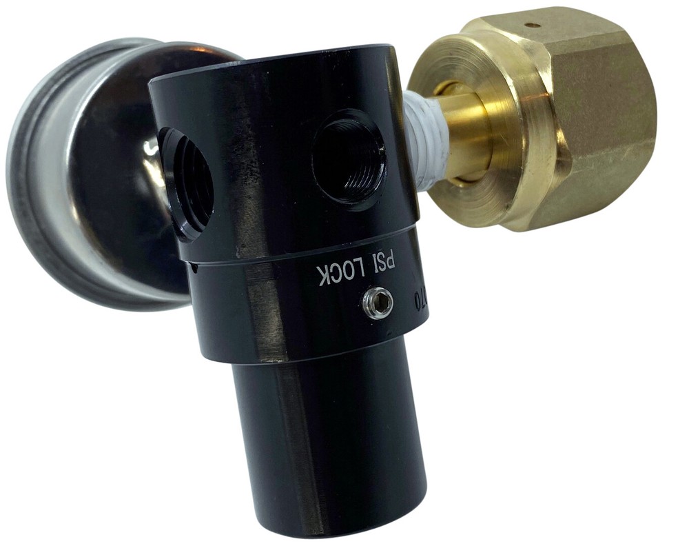 Co2 Air Shifter Compact Mini Aluminum Fixed Regulator 100 PSI