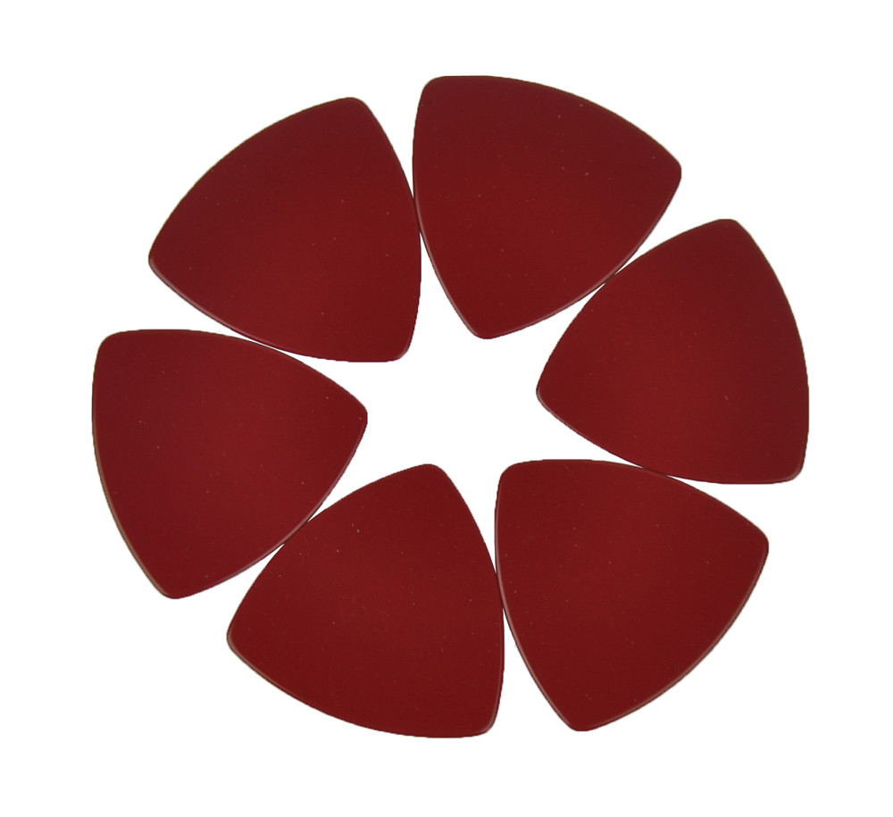 Celluloid 346 Rounded Triangle Guitar Picks 0.71mm 100Pcs Assorted Colors