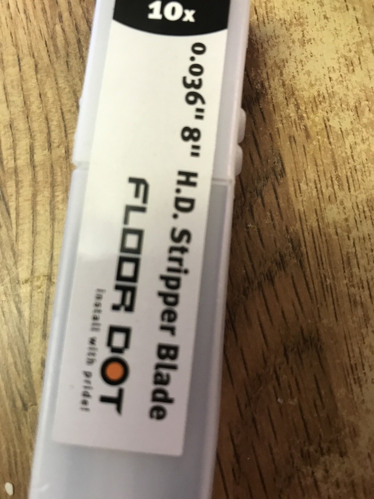 10 x floor Dot 8" Heavy Duty Replacement Floor Stripper Blades