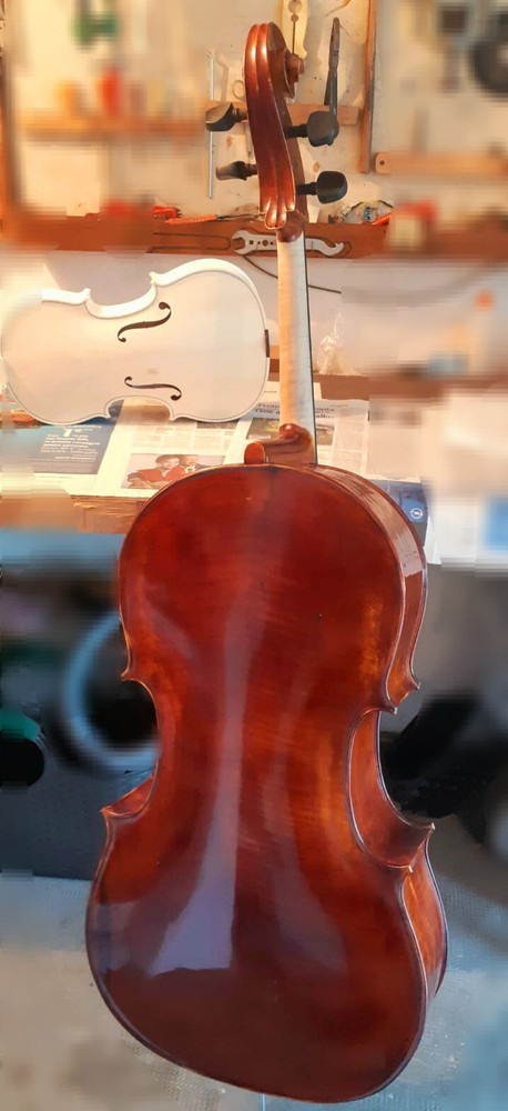 M. Preseglio Luthier Cello, Certified by Mario Gadda - マリオ・㭐ッ�氏認定チェロ