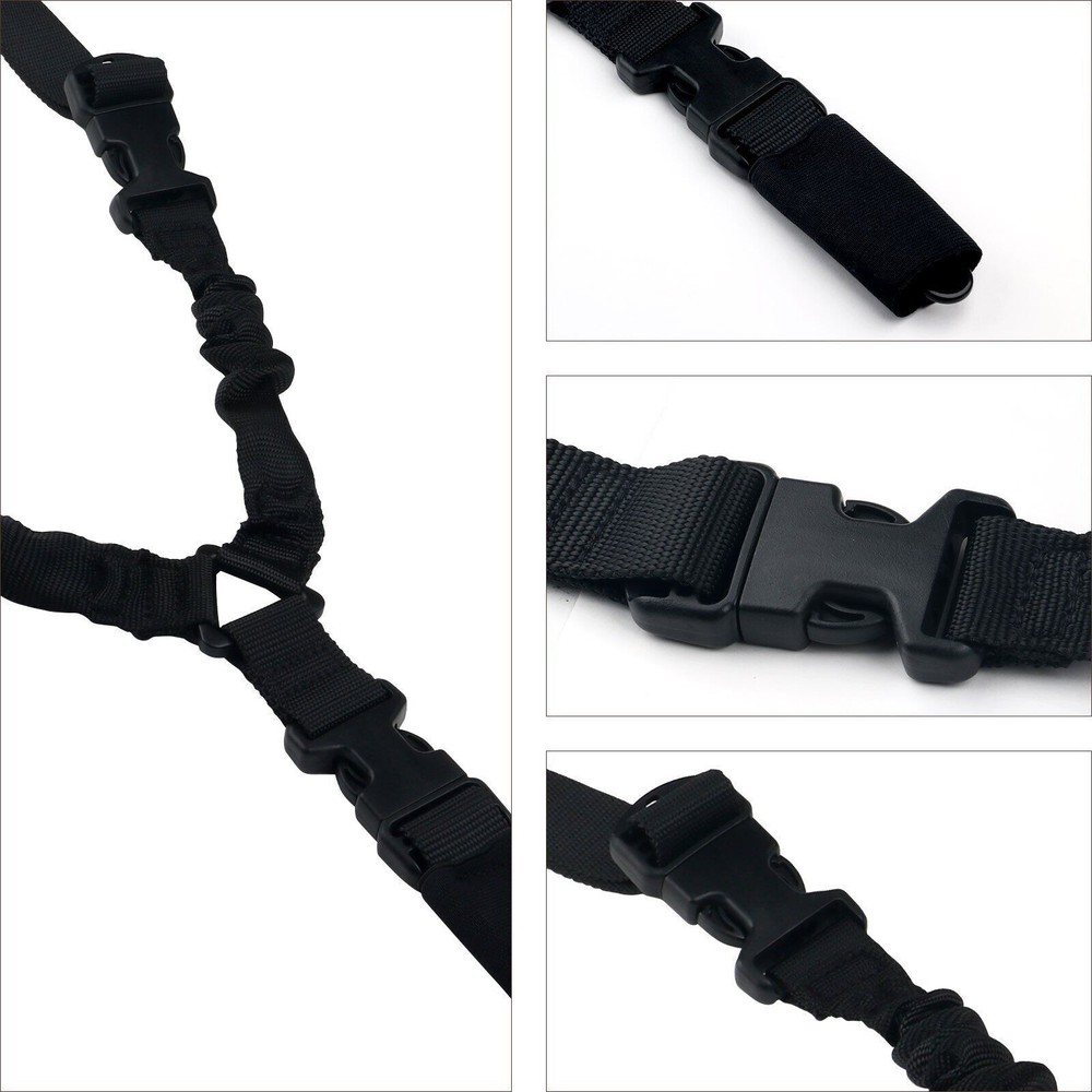 Tactical One Single Point Rifle Sling Gun Sling Strap with Quick Release Buckle