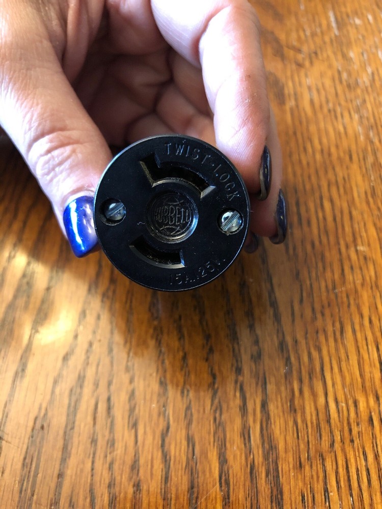 HUBBELL TWIST LOCK CONNECTOR BODY 7696