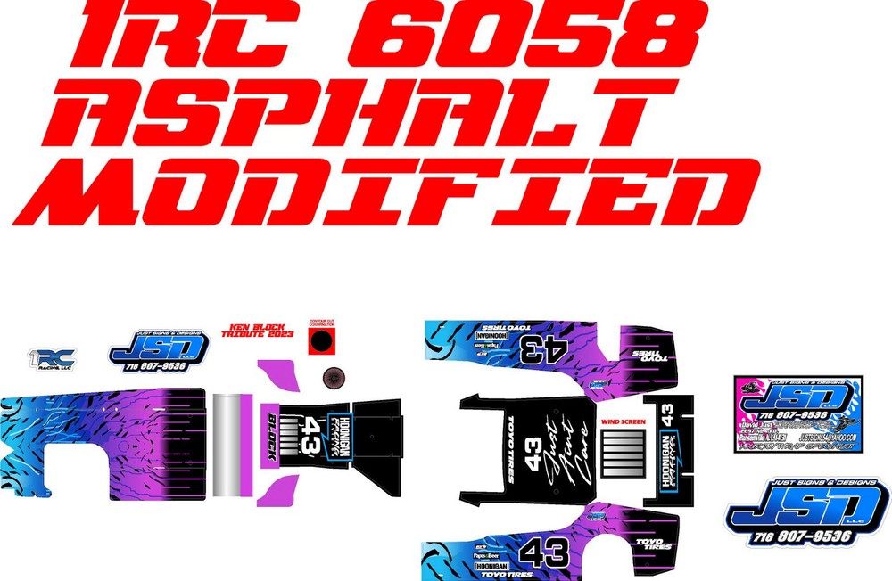 1RC ASPHALT MODIFIED 1RC6058 WRAP BRETT HEARN 2020 THEME