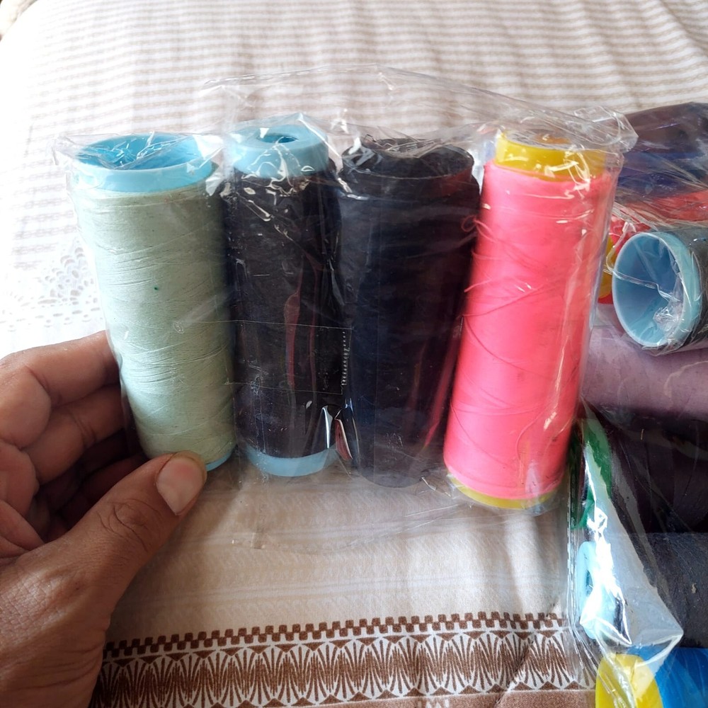 8 colors cone thread for all purpose thread bobbin 10CM*3CM