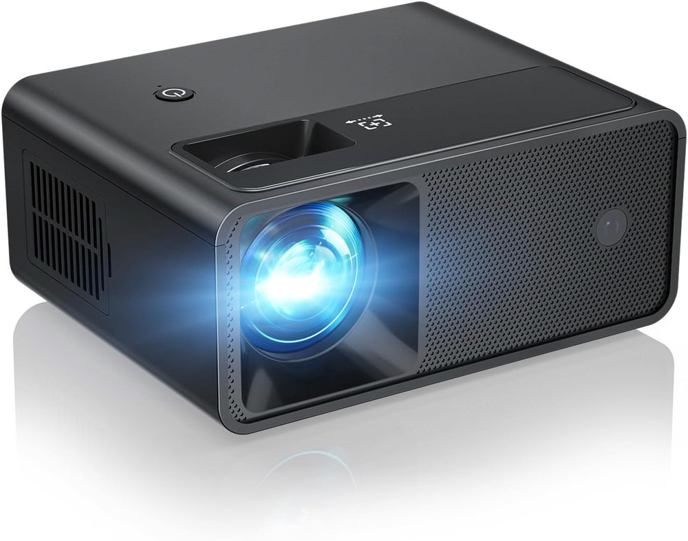 Mini Projector, 2025 Upgraded Full HD 1080P Support Video Projector, Portable...