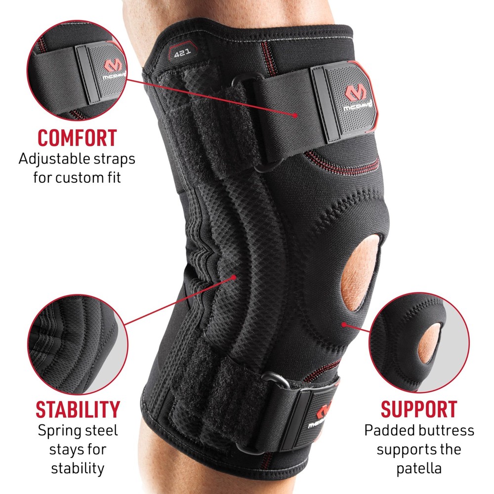 McDavid Knee Brace, Knee Support & Compression for Knee Stability, Patella Te...