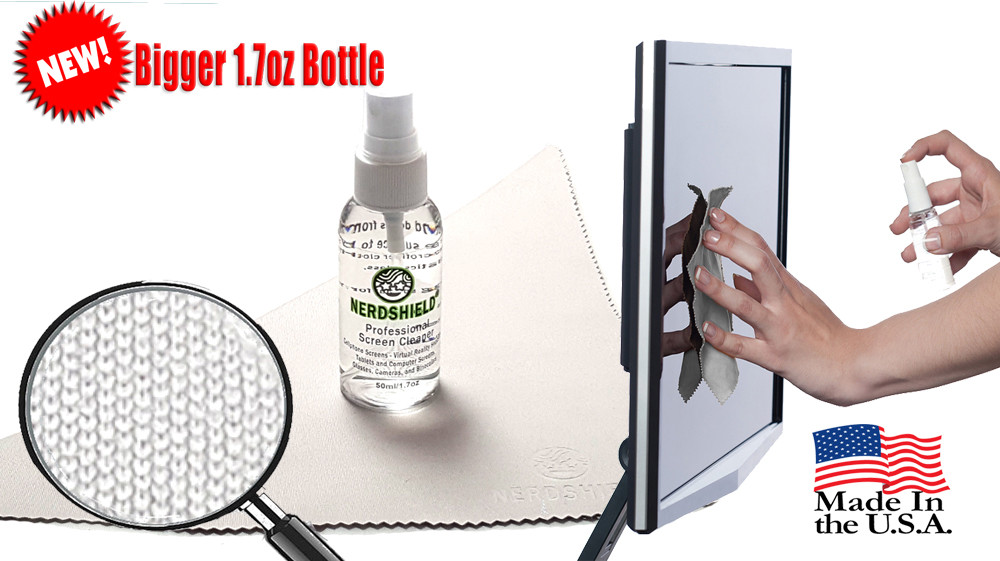 Professional Screen Cleaner for Notebooks, Tablets, Cellphones & Flat panels TVs